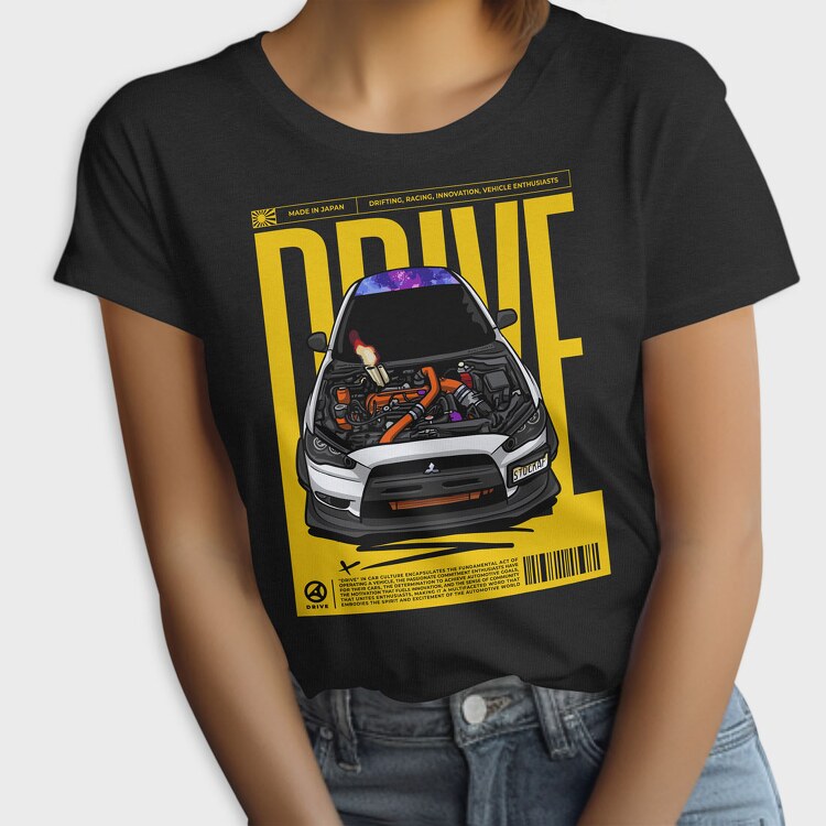 Evo Drive Flame, Tricou Femei