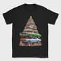 Christmas Tree Muscle Madness Cars, Tricou Barbati (Unisex)