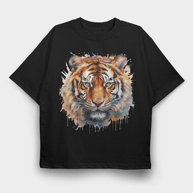 Tiger Spirit Gear, Tricou Oversize Barbati (Unisex)