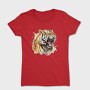 Tiger Roaring Face, Tricou Femei