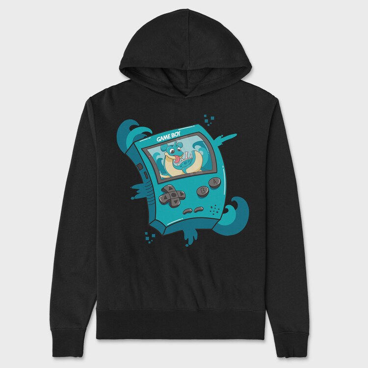Gameboy Pokemon 3, Hanorac Oversize Barbati (Unisex)
