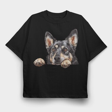 Swedish Vallhund Lover, Tricou Oversize Barbati (Unisex)