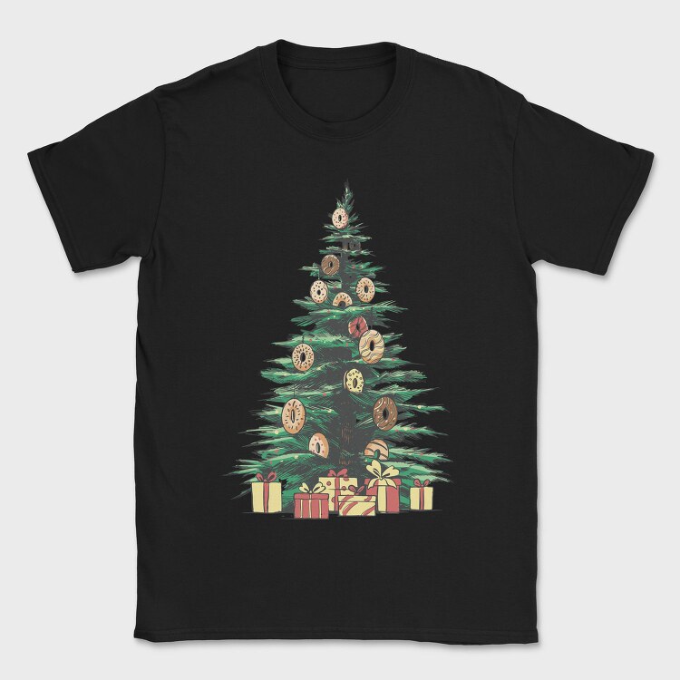 Christmas Tree Donuts, Tricou Barbati (Unisex)