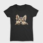 Swedish Vallhund Peeking, Tricou Femei