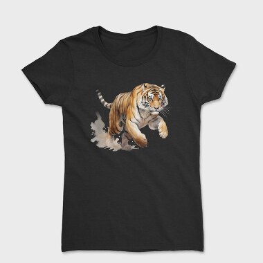 Tiger Run Pose, Tricou Femei