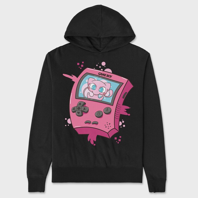 Gameboy Pokemon 4, Hanorac Oversize Barbati (Unisex)