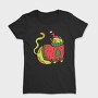 Christmas Cat Sweater, Tricou Femei
