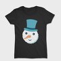 Christmas Snowman Faces 5, Tricou Femei