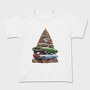 Christmas Tree Muscle Madness Cars, Tricou Copii
