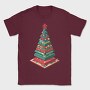 Christmas Tree Boardgames Meeple, Tricou Barbati (Unisex)