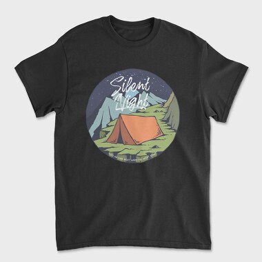 Night Camp, Tricou Barbati (Unisex)