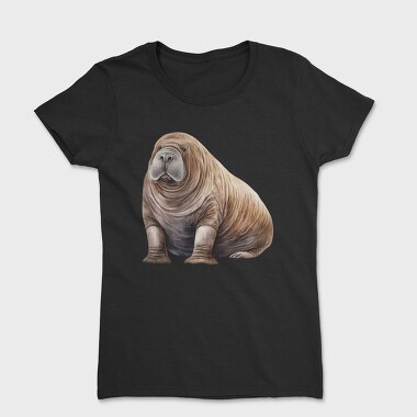 Walrus Snow Pose, Tricou Femei
