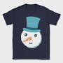 Christmas Snowman Faces 5, Tricou Barbati (Unisex)