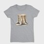 Tree Stump Watercolor, Tricou Femei