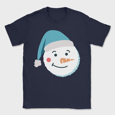 Christmas Snowman Faces 4, Tricou Barbati (Unisex)