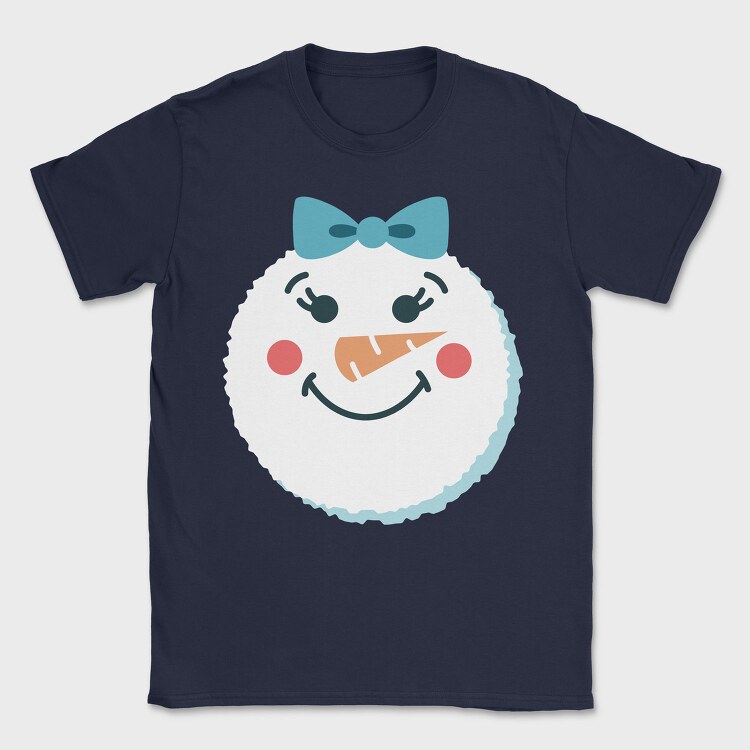 Christmas Snowman Faces 2, Tricou Barbati (Unisex)