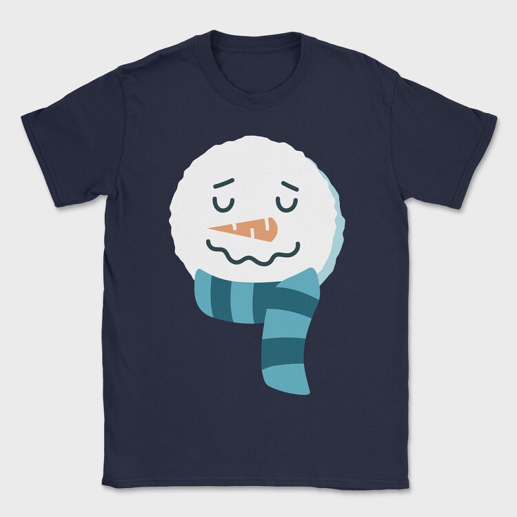 Christmas Snowman Faces 1, Tricou Barbati (Unisex)