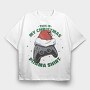 Christmas Pijama, Tricou Oversize Barbati (Unisex)