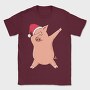 Christmas Pig Dab, Tricou Barbati (Unisex)