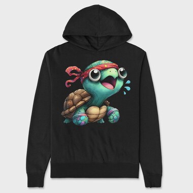 Tortoise Bandana Cry, Hanorac Oversize Barbati (Unisex)