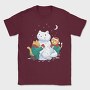 Christmas Cats Snowman, Tricou Barbati (Unisex)