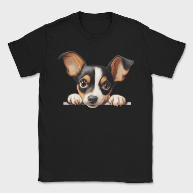 Toy Fox Terrier, Tricou Barbati (Unisex)