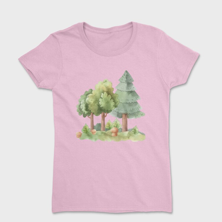 Trees 16 Mushrooms, Tricou Femei