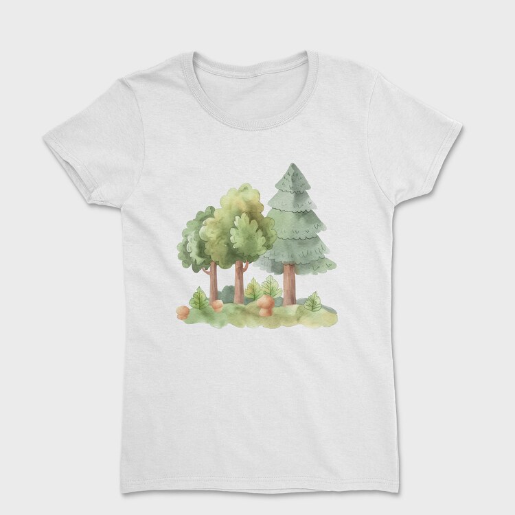 Trees 16 Mushrooms, Tricou Femei