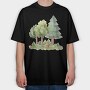 Trees 16 Mushrooms, Tricou Oversize Barbati (Unisex)