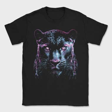 Neon Panther, Tricou Barbati (Unisex)