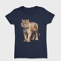 Tiger Walking Pose, Tricou Femei