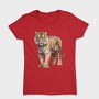 Tiger Walking Pose, Tricou Femei
