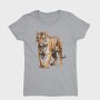 Tiger Walking Pose, Tricou Femei
