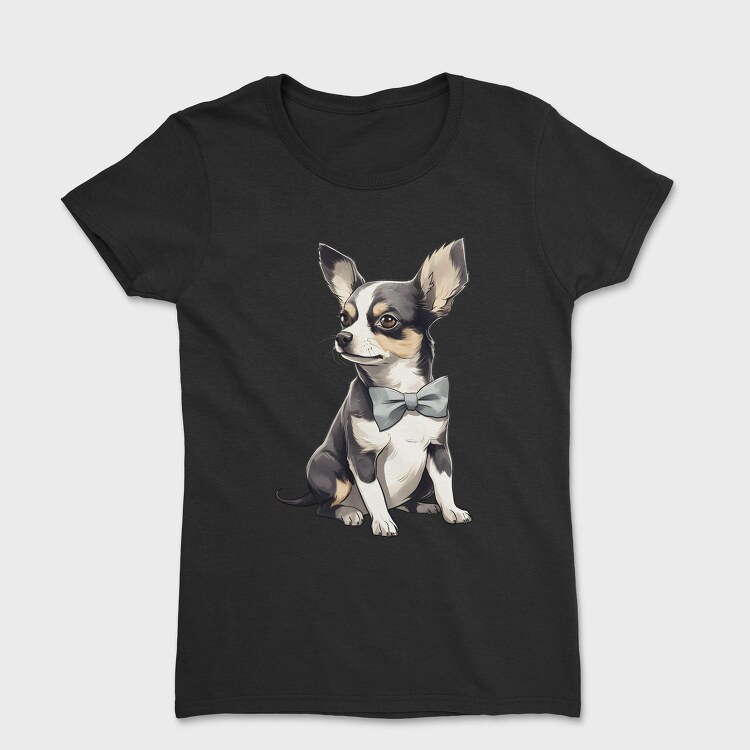 Chihuahua Bow, Tricou Femei
