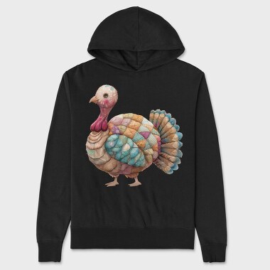 Turkey Patchwork, Hanorac Oversize Barbati (Unisex)