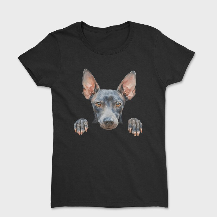 Watercolor American Hairless, Tricou Femei
