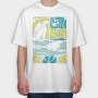 Nature Blonde Woman, Tricou Oversize Barbati (Unisex)