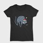 Christmas Angry Cat, Tricou Femei
