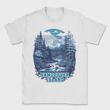 Vancouver Island Nature Tote, Tricou Barbati (Unisex)
