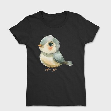 Watercolor Baby Bird, Tricou Femei