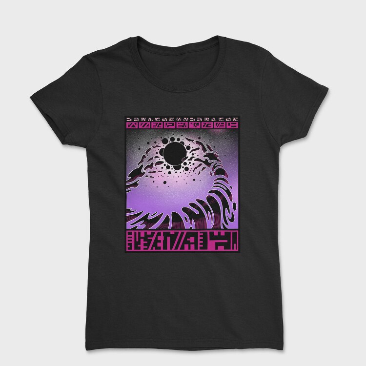 Cosmic Creature Hands In Space Beings, Tricou Femei