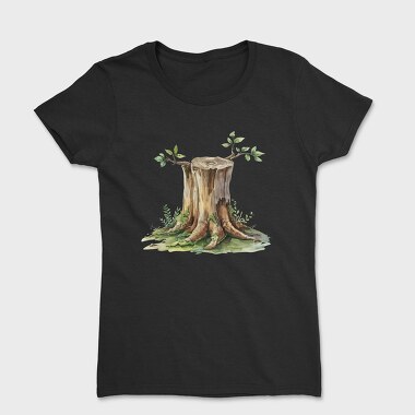 Tree Stump Growth, Tricou Femei