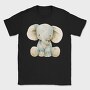 Watercolor Baby Elephant, Tricou Barbati (Unisex)