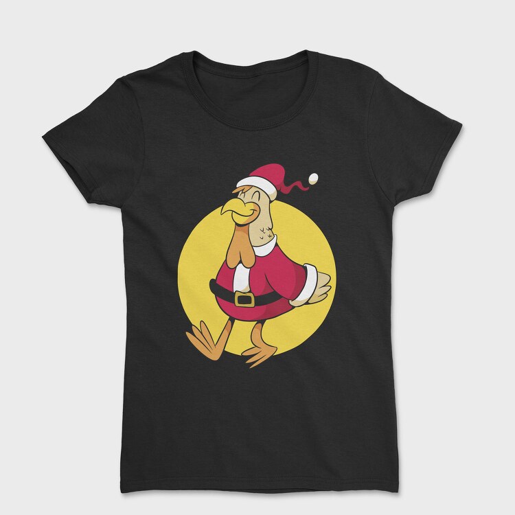 Chicken Santa, Tricou Femei