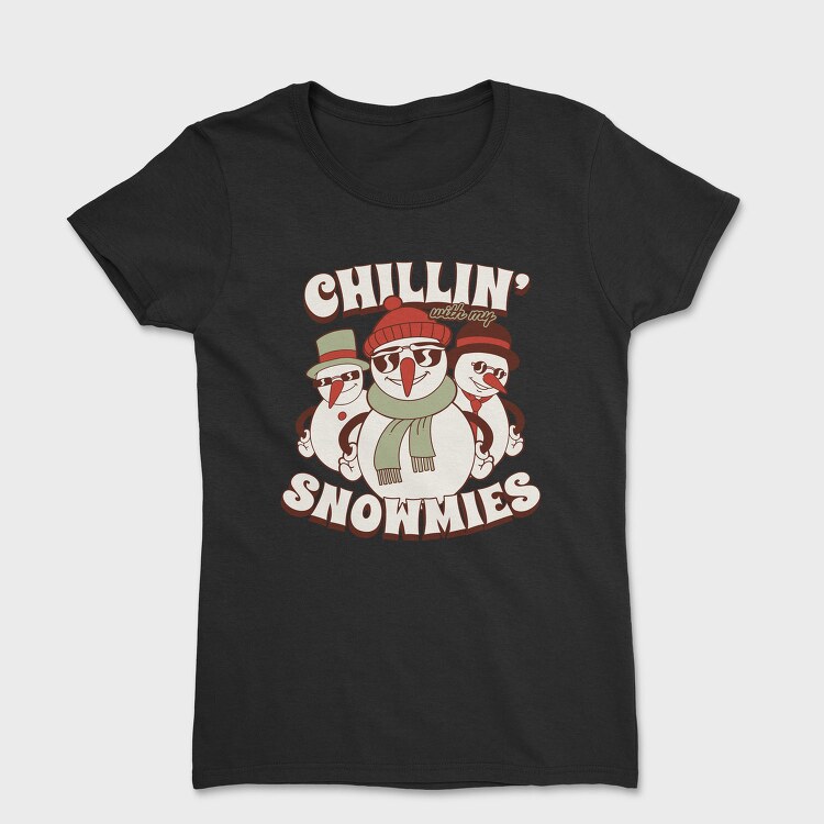 Chillin Snowmies, Tricou Femei