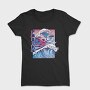 Vaporwave Surfing Axolotl Surf, Tricou Femei