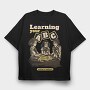 Children Playing Ouija, Tricou Oversize Barbati (Unisex)