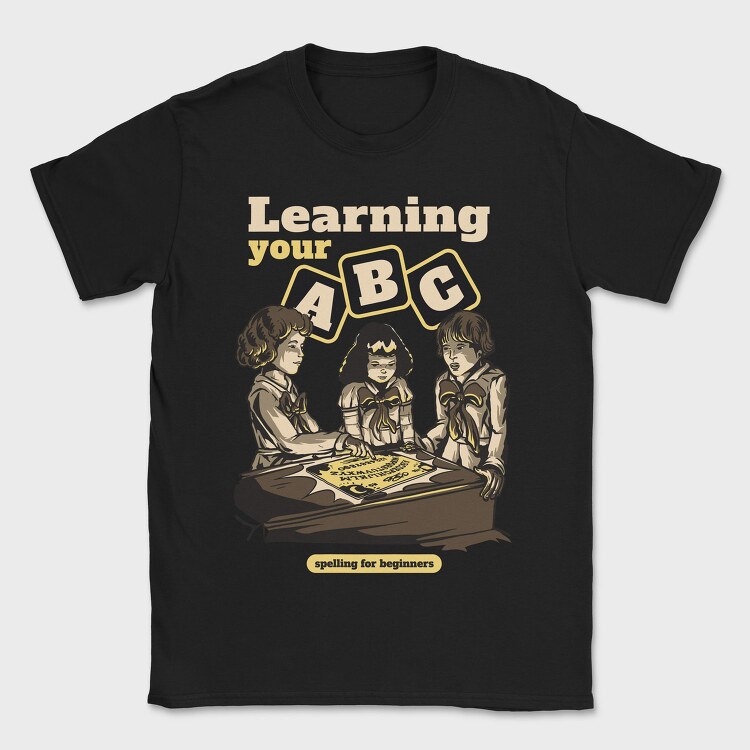 Children Playing Ouija, Tricou Barbati (Unisex)