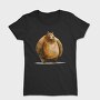 Watercolor Bear Standing, Tricou Femei