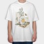 Picnic Life Spring, Tricou Oversize Barbati (Unisex)